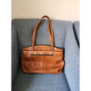 Patricia Nash "Poppy" Tote Heritage Brown Distressed Leather Bag